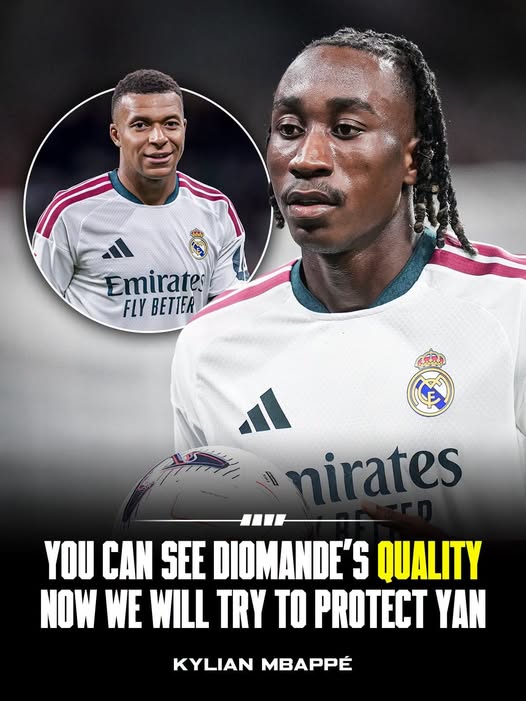 Fabrizio Romano post about Mbappe and Diomande