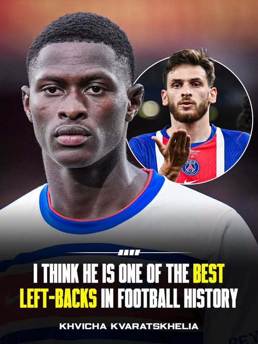 Kvaratskhelia praises Nuno Mendes post