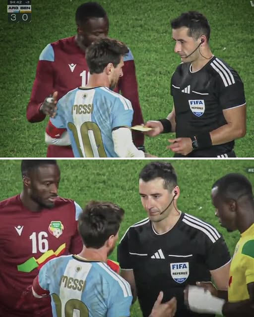 ESPN FC referee hands Messi cards post