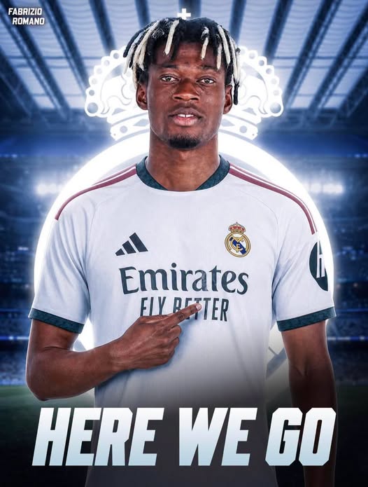 Fabrizio Romano post about Oscar Naasei to Real Madrid