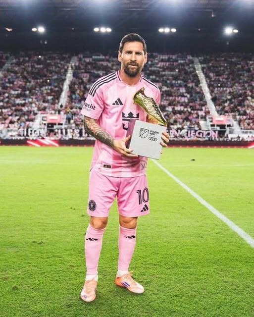 Messi MLS Golden Boot race post