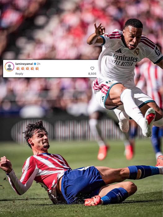Fabrizio Romano post about Lamine Yamal reaction