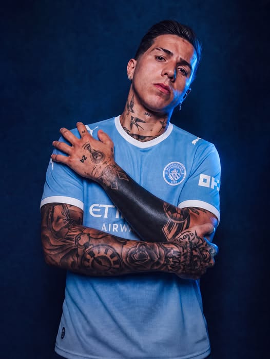 Fabrizio Romano post about Manchester City bid for Enzo Fernandez