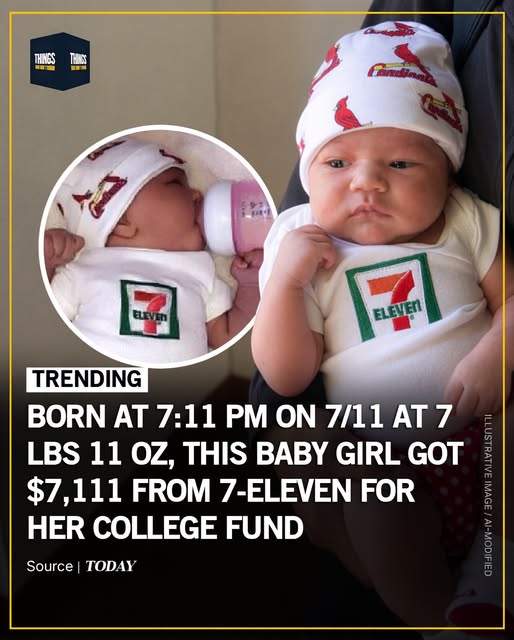 Viral Things You Don't Know post about 7-Eleven and a newborn