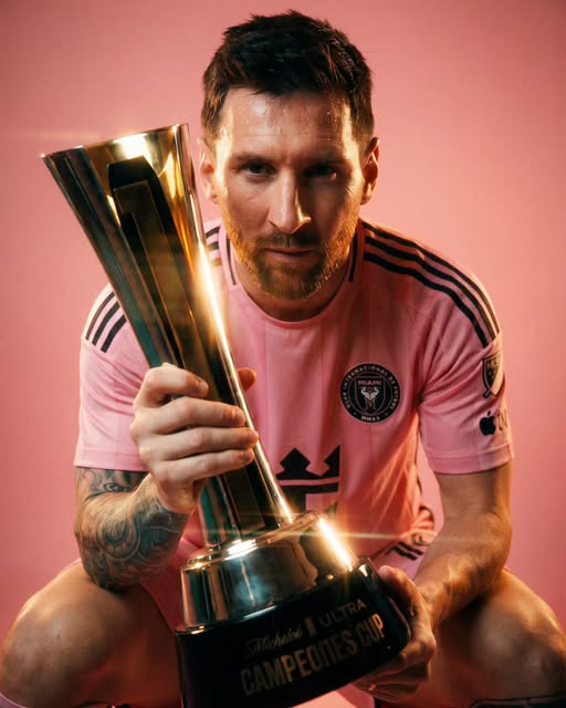 Fabrizio Romano post about Messi winning 49th career trophy