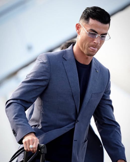 Fabrizio Romano breaking-news graphic about Cristiano Ronaldo