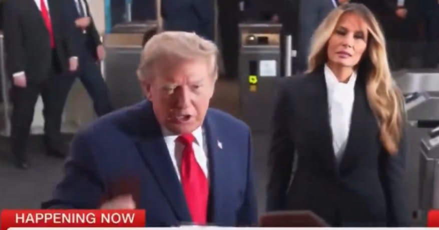 Occupy Democrats post about Collins and Trump at UN