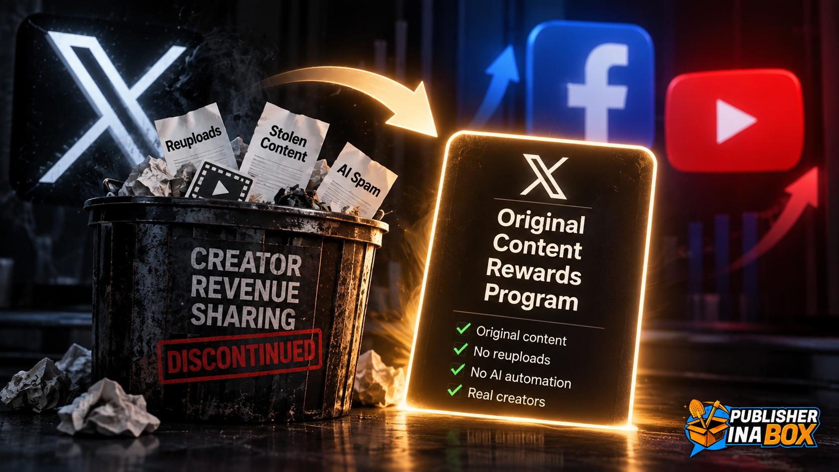 X Original Content Rewards Program