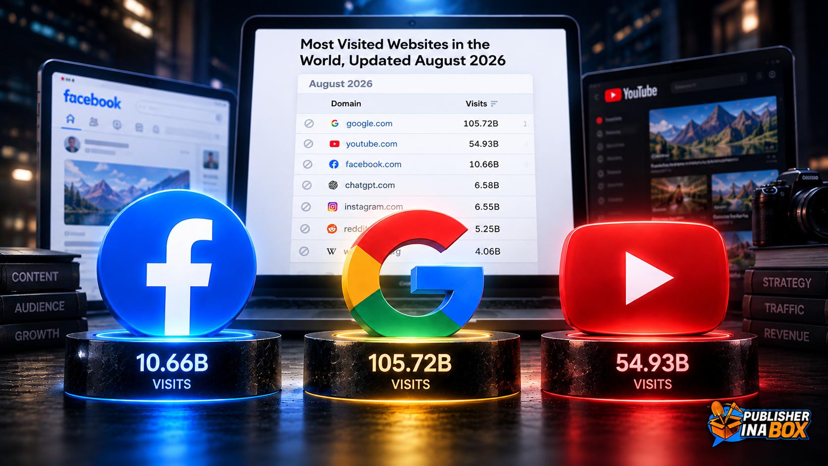 Google, YouTube, and Facebook